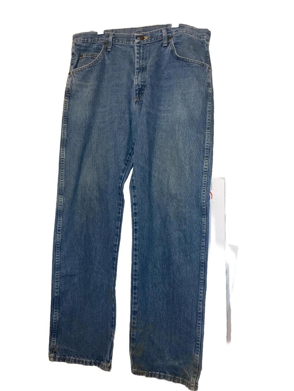 Wrangler  Men’s Jeans 38/32  Blue Premium Quality Authentic  LightWash